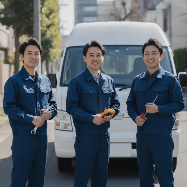 箕面市での作業